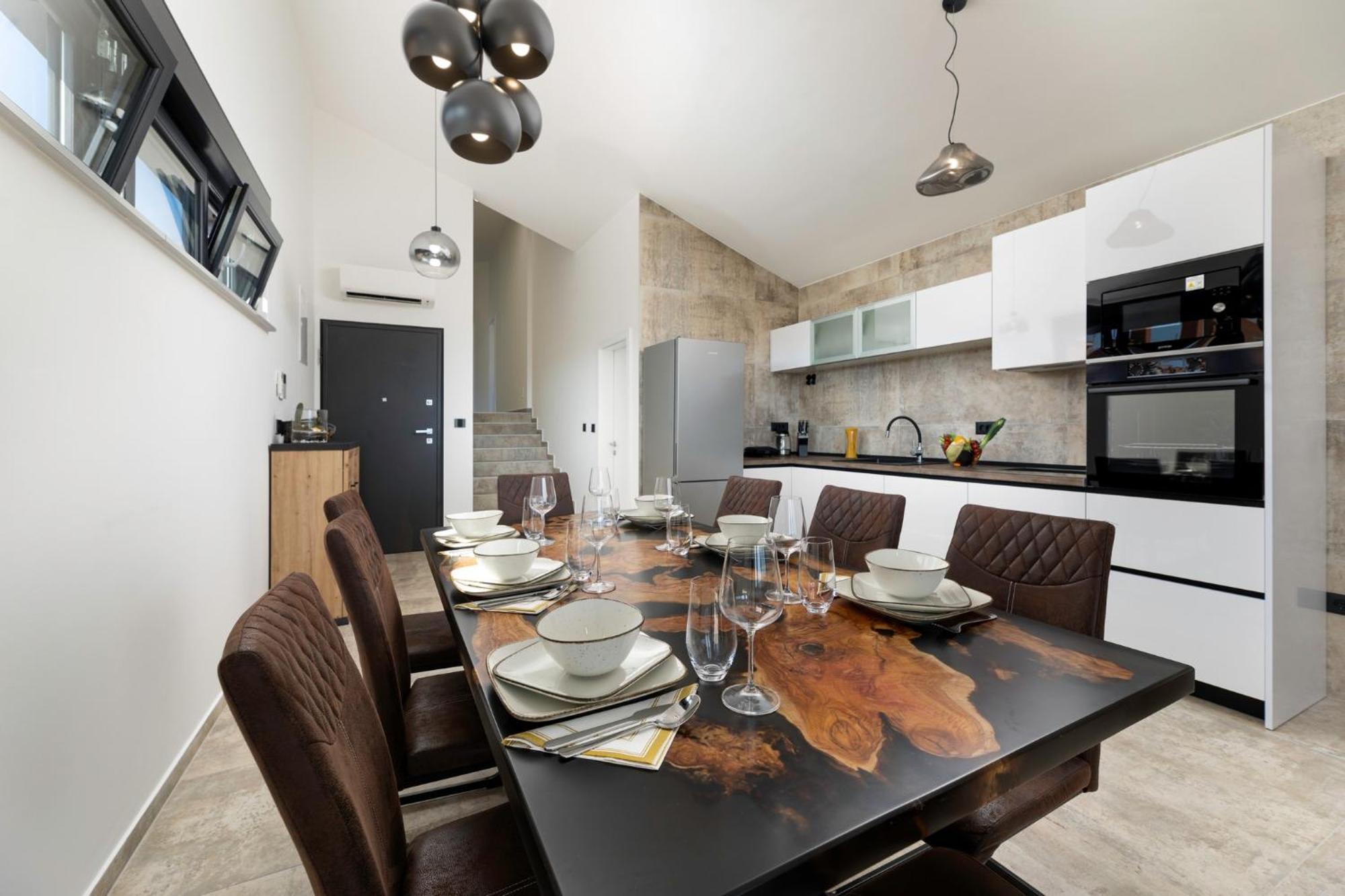 Luxury Villa Adria Apartments Krk Town Bagian luar foto