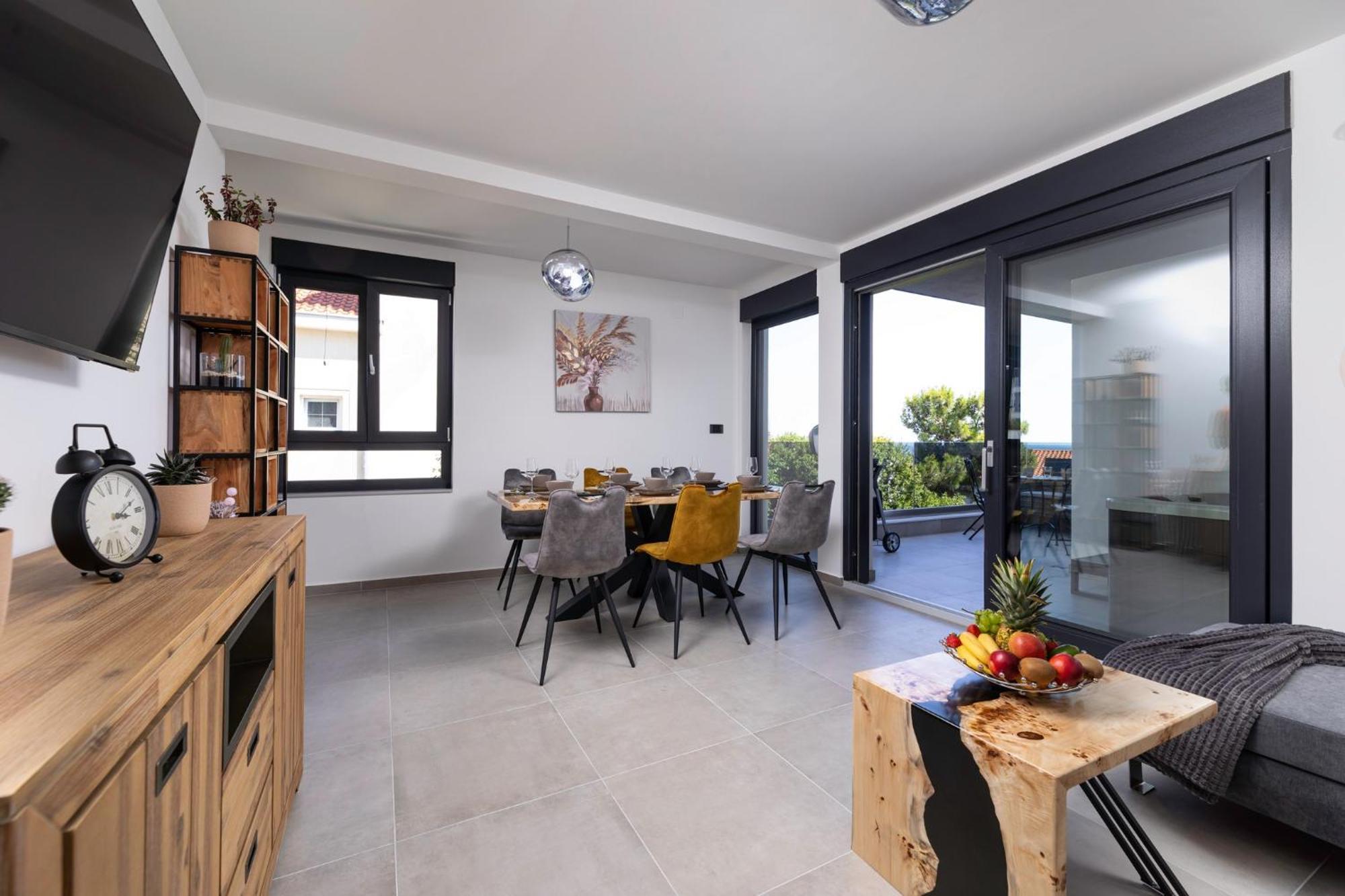 Luxury Villa Adria Apartments Krk Town Bagian luar foto