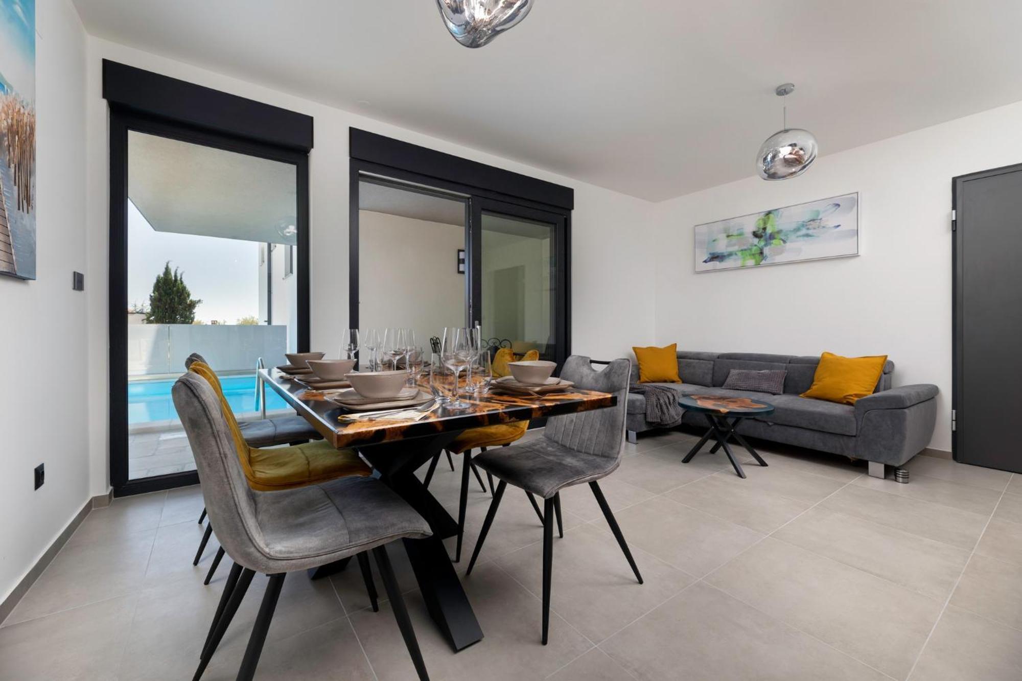 Luxury Villa Adria Apartments Krk Town Bagian luar foto