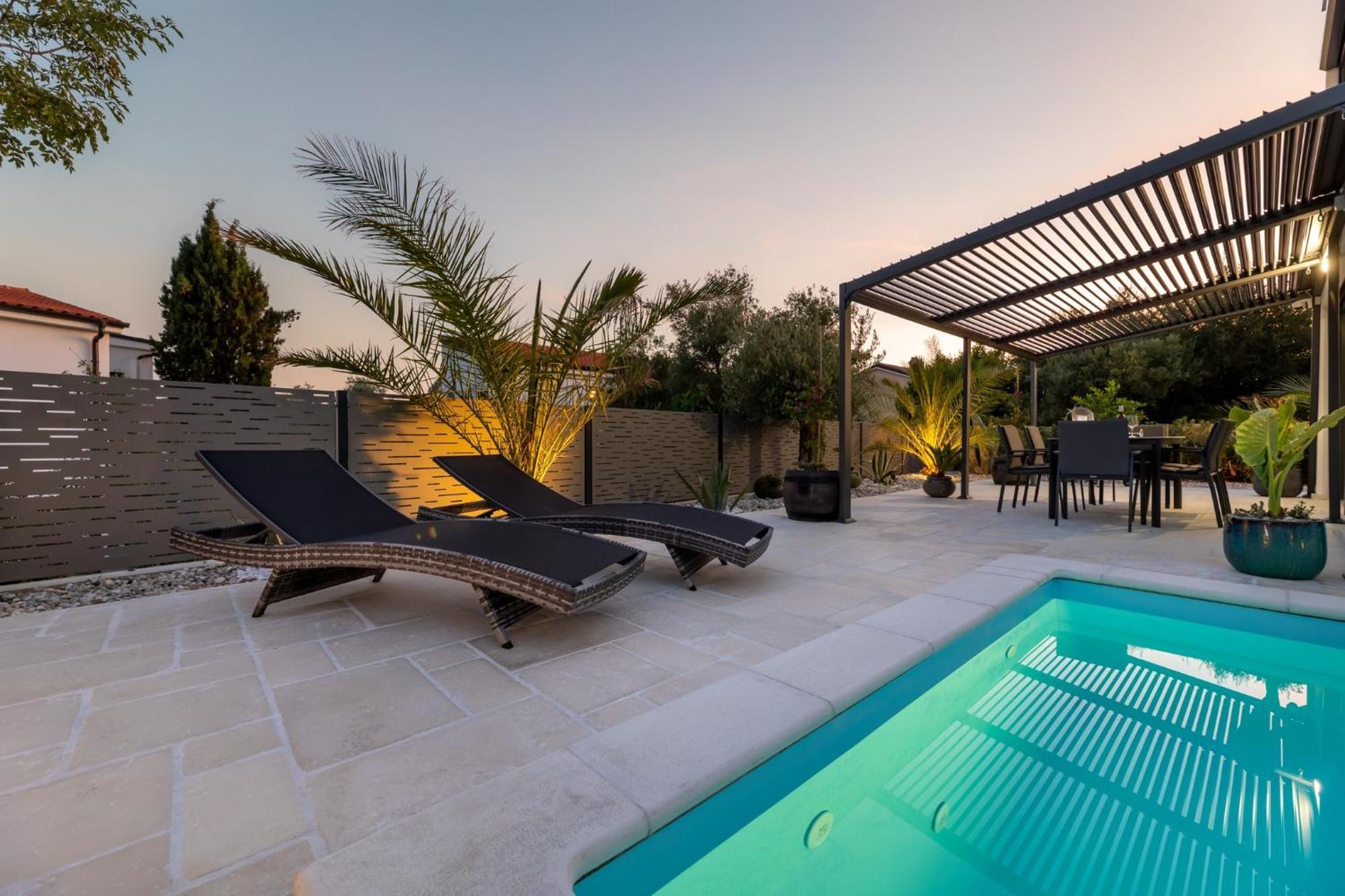 Luxury Villa Adria Apartments Krk Town Bagian luar foto